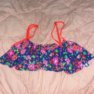 ABERCROMBIE & FITCH FLORAL BIKINI TOP
